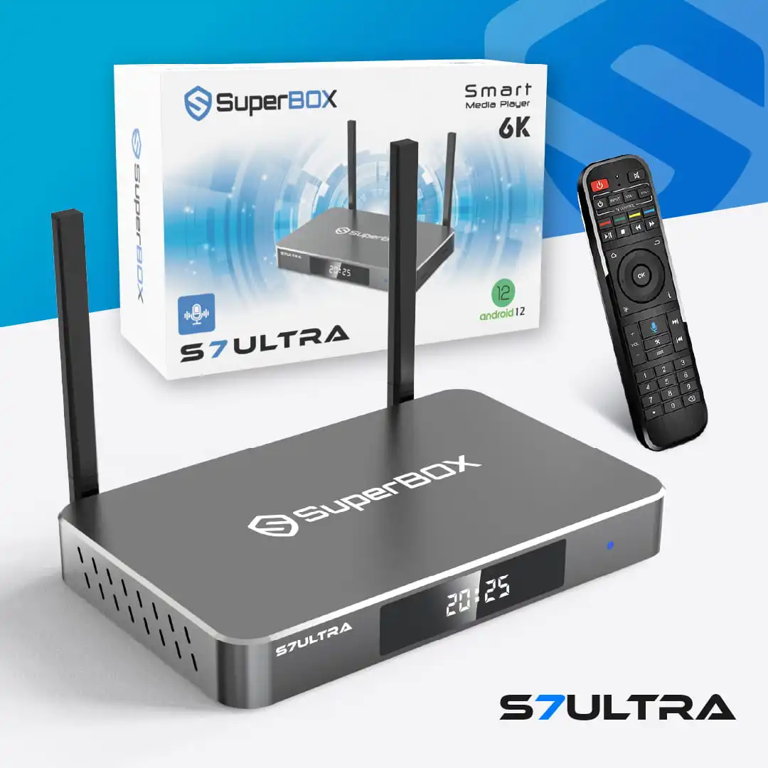 SuperBox TV Box - Home 2 SuperBox S7 Ultra